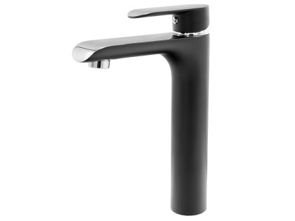Aplomo Pico vysoká umyvadlová baterie, černá/chrom, DARPBE3
