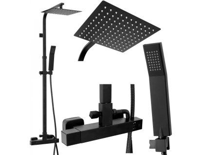3210 5185 black edition milan sprchovy set termostaticky