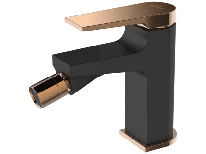 Aplomo Midy bidetová baterie + černý clic-clac, IN-BB-014-V