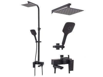 3021 2239 black edition fort sprchovy set s baterii