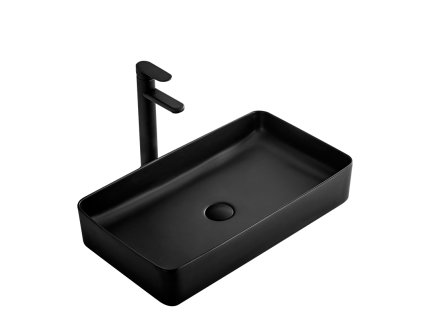 Rea Denis 60 umyvadlo na desku, black, REA-U3690