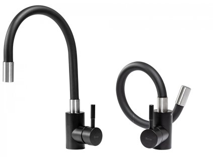 Rea Clever dřezová baterie, black, REA-B5698