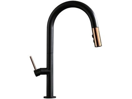 Rea Apollo black dřezová baterie, REA-B9600