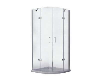 Besco Viva čtvrtkruhový sprchový kout Rozměr koutu: 90x90cm, VP-90-195-C