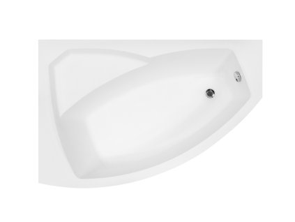 Besco Rima 140x90 akrylátová vana Délka vany: 140cm, Orientace: Levá, WAR-140-NL