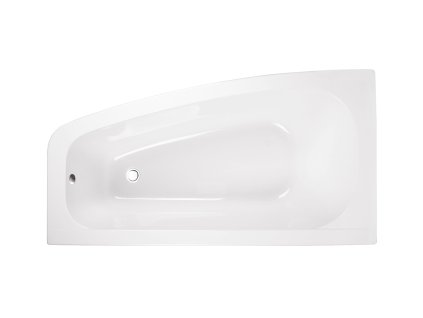 Besco Luna 150x80 akrylátová vana Délka vany: 150cm, Orientace: Levá, WAL-150-NL