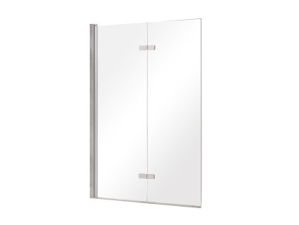 Besco Lumix dvoudílná vanová zástěna, chrom, PL-2S