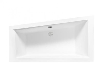Besco Intima 160x90 akrylátová vana Délka vany: 160cm, Orientace: Levá, WAIT-160-NL
