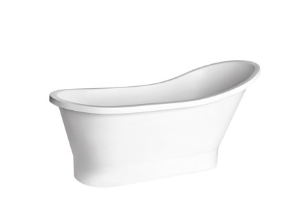 Besco Gloria volně stojící vana, litý mramor Délka vany: 160cm, WMD-160-GL