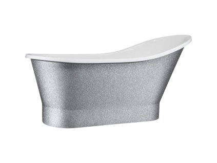 Besco Gloria Glam volně stojící vana, litý mramor Délka vany: 150cm, WMD-150-GLZ