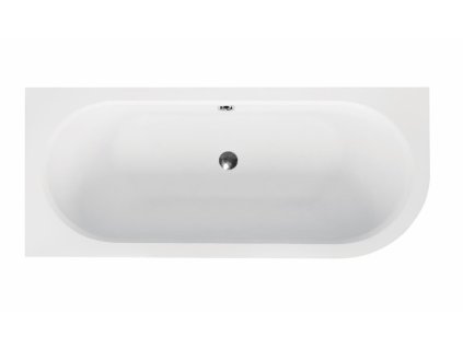 Besco Avita akrylátová vana Délka vany: 160cm, Orientace: Pravá, WAV-160-NP