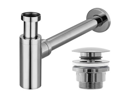 Aplomo umyvadlový sifon univerzální, chrom, RE-A5693