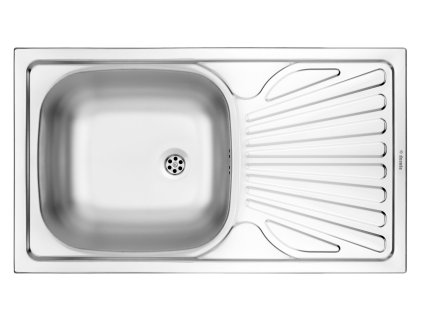 Aplomo Techno 76//43,5 kuchyňský dřez s odkapávačem, ZMU3110