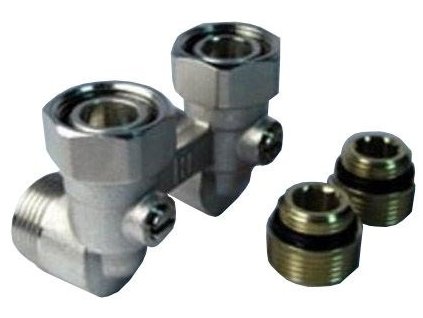 CONCEPT H-kus uzavírací šroubení pro radiátory 1/2",3/4" rohový, SHPT91-01