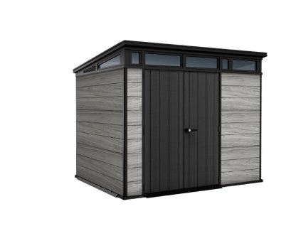 Zahradní domek Keter PENT Signature 9x7 Storm Grey, s podlahou, 612039