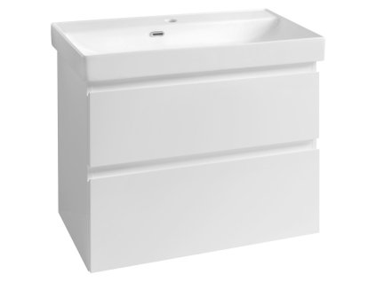 Aqualine ALTAIR umyvadlová skříňka 76x60x37cm, bílá AI288