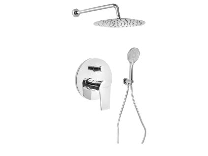 Sapho KAI podomítkový sprchový set s pákovou baterií, 2 výstupy, chrom KA42-03