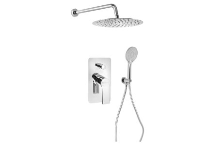 Sapho PAX podomítkový sprchový set s pákovou baterií, 2 výstupy, chrom XA42-03