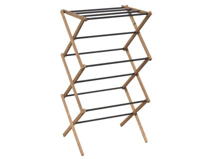 Aqualine CIKCAK skládací stojan na ručníky 73x97x39cm, jasan SP621