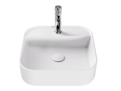 Besco Assos Cera-Line 40 umyvadlo na desku, UNC-40-ASB