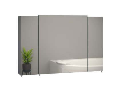 Lavedo Everest 80 zrcadlová skříňka do koupelny s LED osvětlením, EVER80-GS