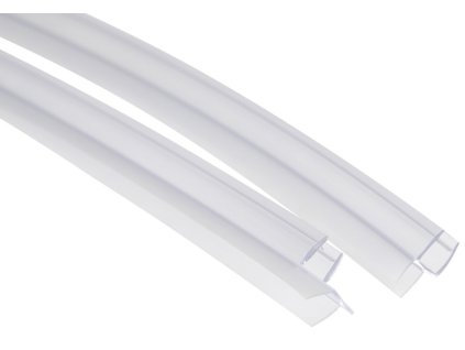 Aqualine Spodní těsnění na čtvrtkruhovou zástěnu GN5590, sklo 6mm NDGN04-R