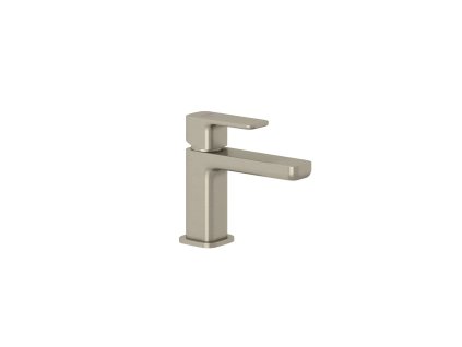 KLUDI RENON umyvadlová baterie s výpustí Push-Open, EcoPlus, kartáčovaný nikl, 42267N575
