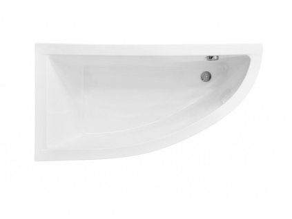 Besco Praktika akrylátová vana Délka vany: 140cm, Orientace: Levá, WAP-140-NL