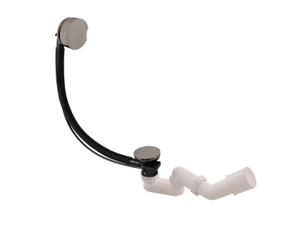 Sifon vanový automat komplet, 600mm, Metal Grey - kartáčovaná MD0588MGK, RAV Slezák