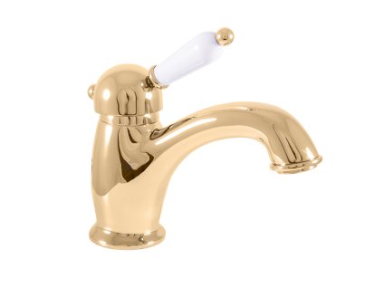 LABE - Umyvadlová baterie bez výpusti, Zlatá - lesklá L526.0Z, RAV Slezák