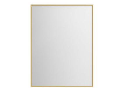 Sapho NOTION SLIM zrcadlo v rámu 60x80cm, zlato mat NT860G