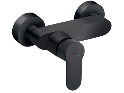 Novaservis Sprchová baterie bez příslušenství 150 mm Nostris, černá BNS7BL