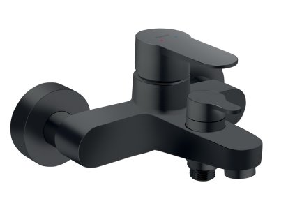 Novaservis Vanová baterie bez příslušenství 150 mm Nostris, černá BNS1BL