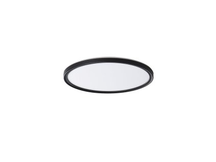 KANLUX AZPO stropní LED svítidlo, ø 225mm, 11,8W, 3000/4000/6000K, IP54, černá mat 31513