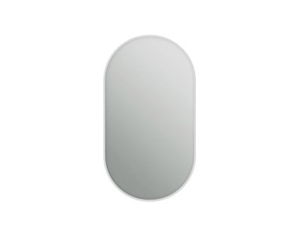 Zrcadlo Lavedo Simple Oval White 50×80 / 60×90 – bílý hliníkový rám | Lavedo by Aplomo Rozměr: 50cm, ALUMSMOV-50-WH