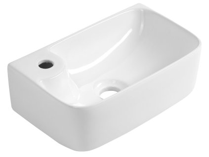 Aqualine BELLE keramické umývátko 36x22cm, bílá NP365