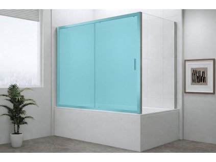 Polysan DEEP boční stěna 800x1650mm, čiré sklo MD3216