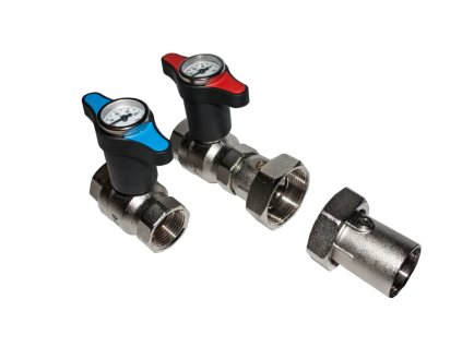 Herz PUMPFIX EASY - set KK s teploměrem a zpětným ventilem - PE 2505