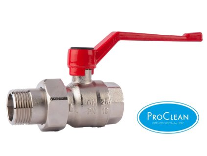 Kulový kohout HERZCULES šroubení / F ovládání páka Silumin