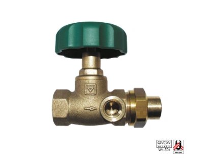 HERZ Uzavírací ventil 4215AW, přímý