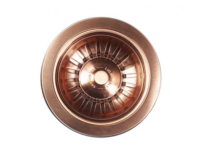 Lira Výpust vč. přepadu Copper satin, 8029490240064