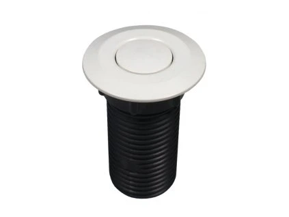 EcoMaster Samostatné pneutlačítko kulaté Bílá, 8596220005120