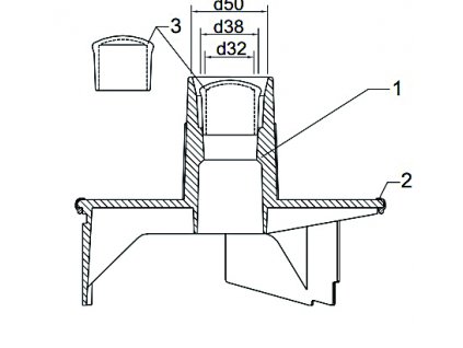 Hanscraft Kontrolní kotouč podlahového sání pro skimmer VS30 306150