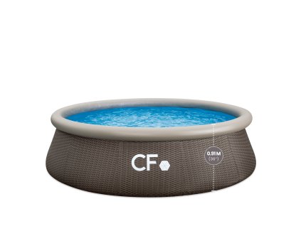 Bazén CF QUICK ratan - 366 x 91 cm BAZ0058