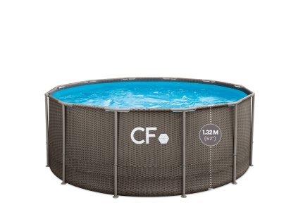 Bazén CF FRAME ratan - 366 x 132 cm BAZ0063