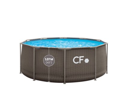 Bazén CF FRAME ratan - 305 x 107 cm BAZ0064