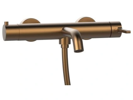 Sapho ICONIC nástěnná vanová baterie, měď mat AF010PG