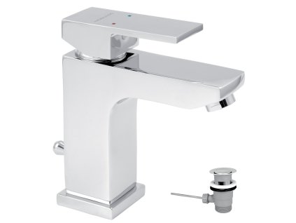 Novaservis Umyvadlová baterie s výpustí EDGE chrom 36001,0