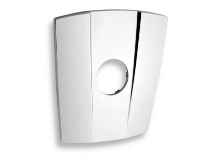 Novaservis Kryt podomítkového boxu TRAPEZ chrom KRYT0050F,0