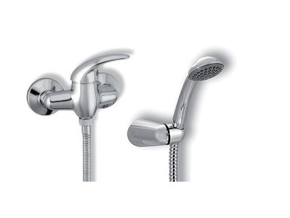 Novaservis Sprchová baterie 100 mm Metalia 55 chrom 55064,0